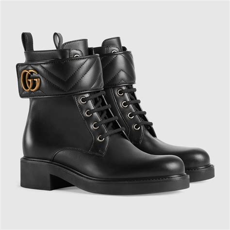 gucci double g ankle boots|high heel gucci boots.